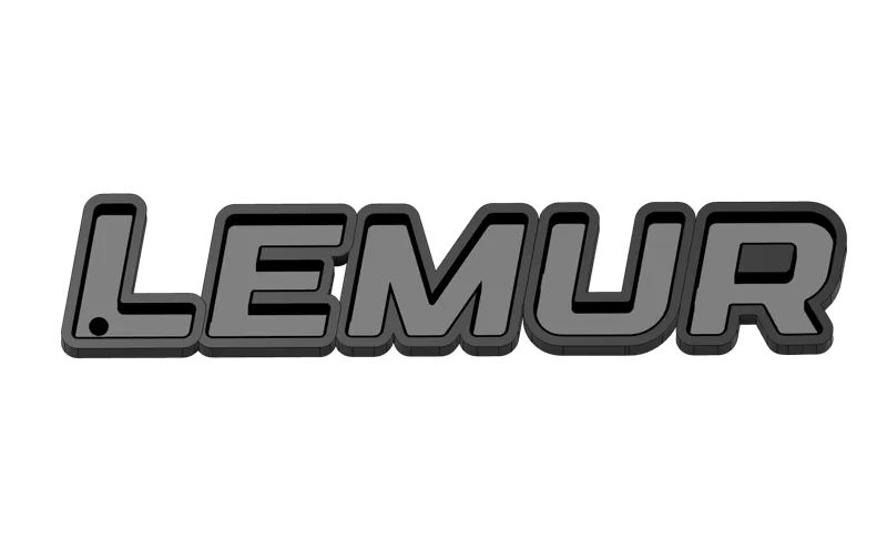 Lemur LED sign