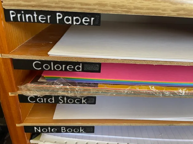 Paper Labels