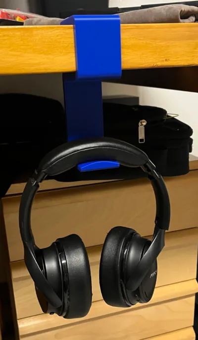 Under-desk Headphone Holder V1
