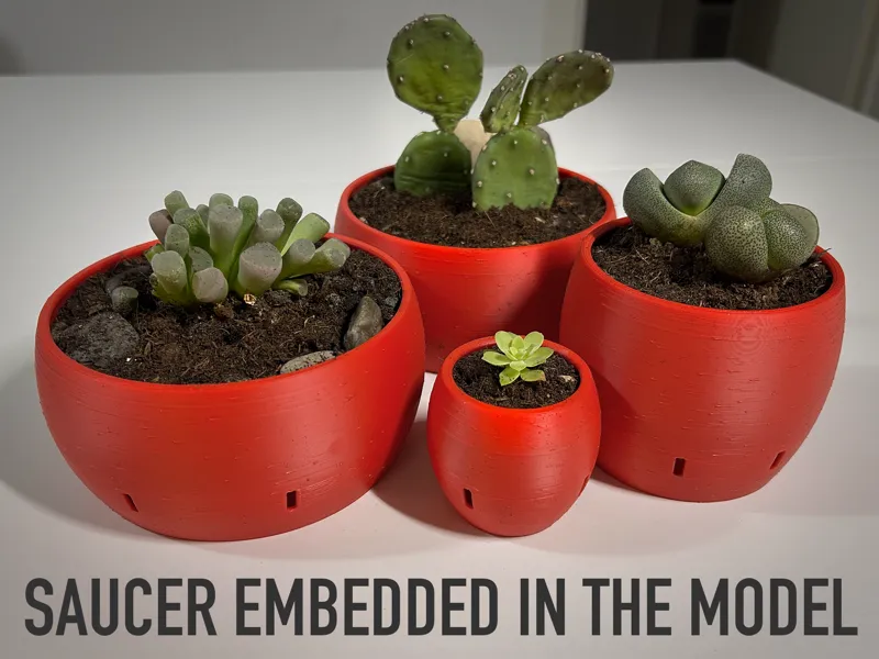 ADKS – Advanced all-in-one plant pot + saucer