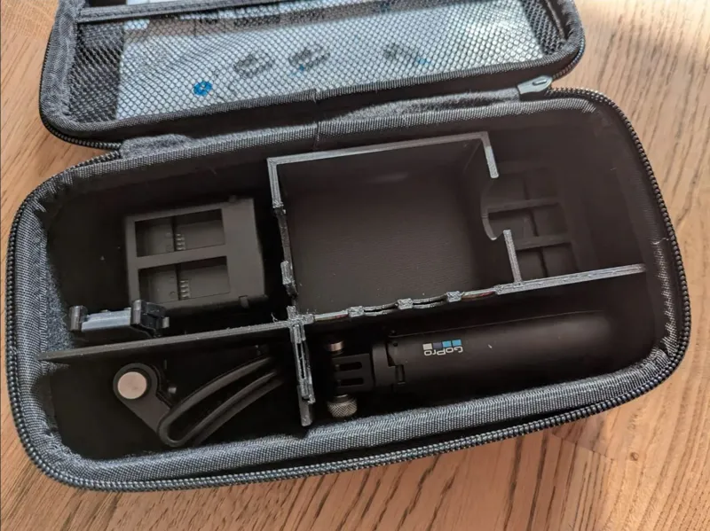 Go Pro Case Sorting Inlay
