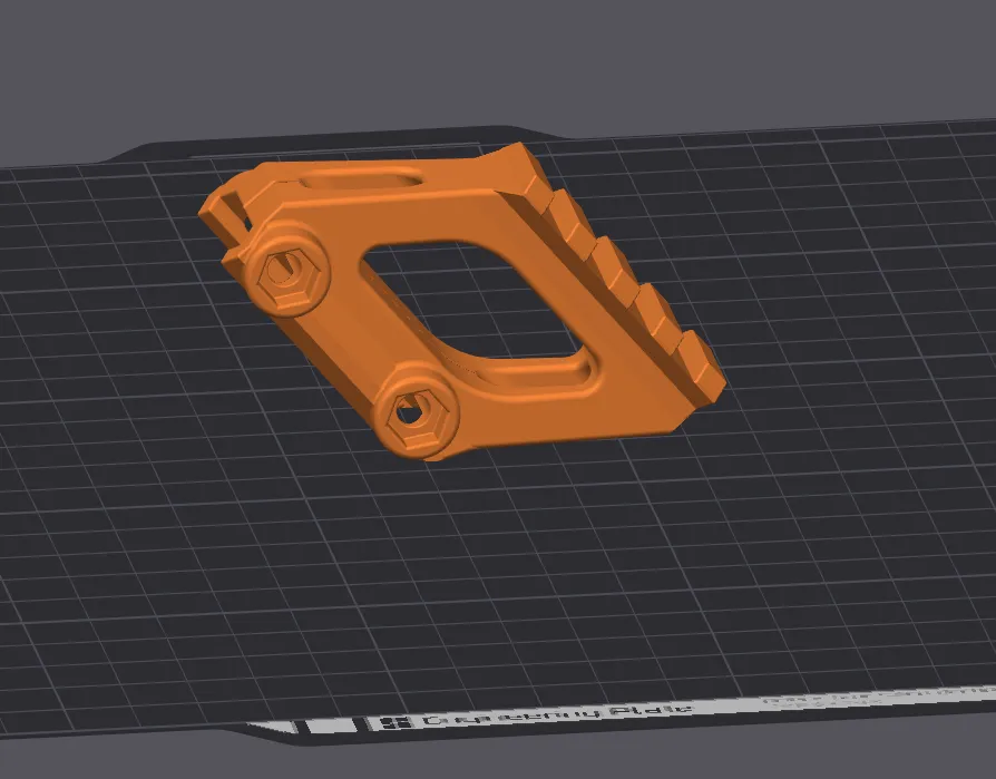 36mm Picatinny Riser - Free 3D Print Model - MakerWorld