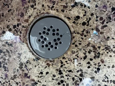 Shower Drain Grate (old style shower)
