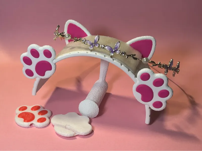可爱猫咪发箍架