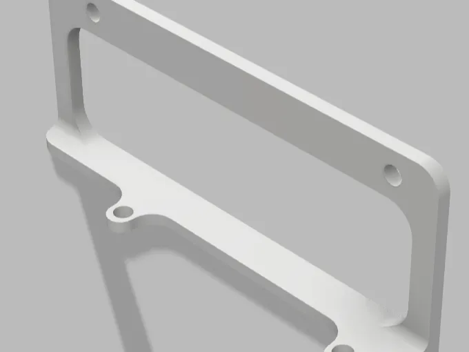 Simple SSD 2.5" holder for Raspberry Pi 4