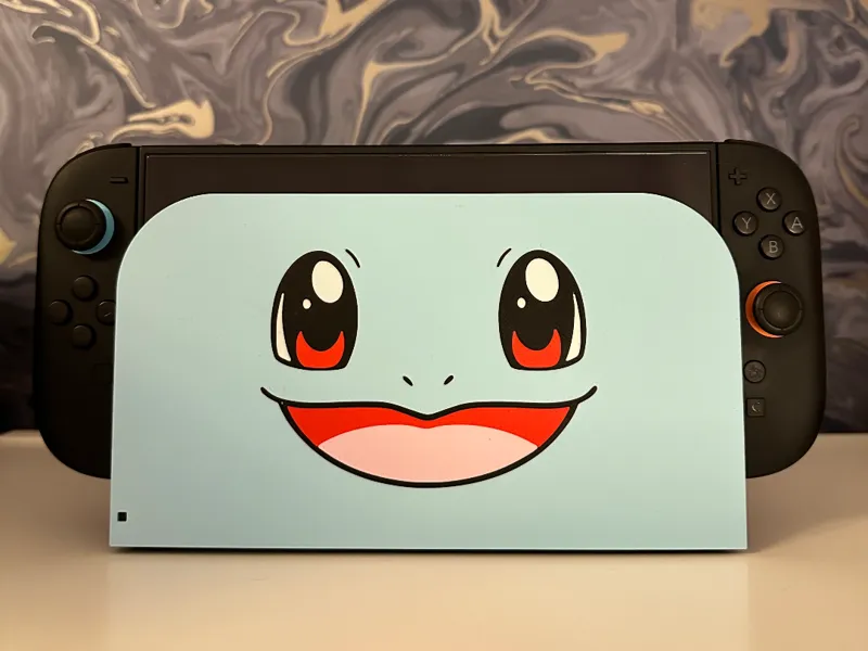 Nintendo Switch 2 Dock Squirtle Cover