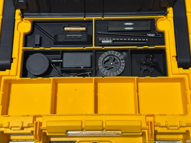 Dewalt Tstak tool box - RC Setup tools inserts