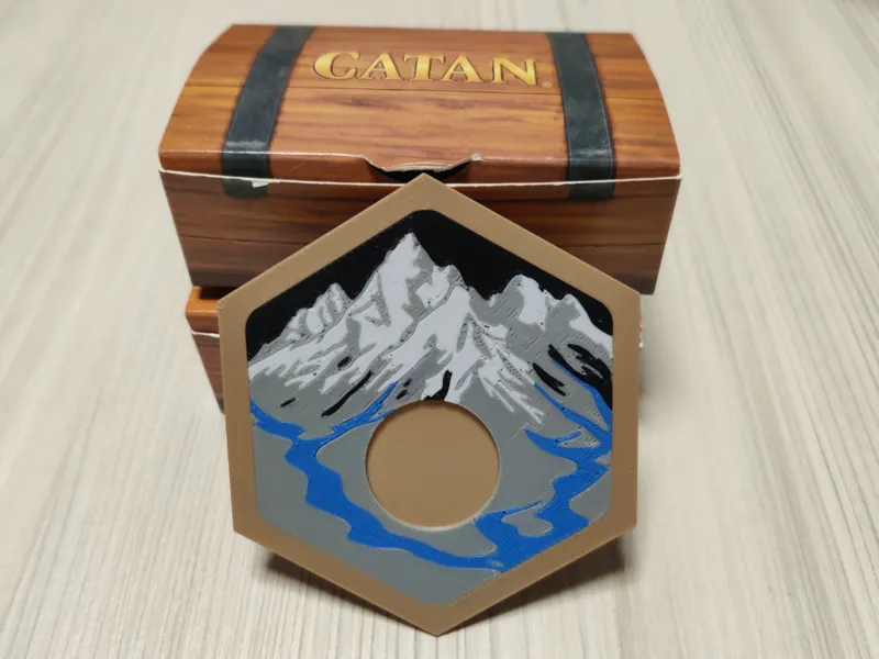 Settlers of Catan - Ore/rock tile