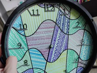Clock Numbers/Border