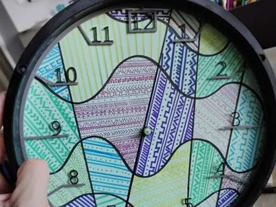 Clock Numbers/Border