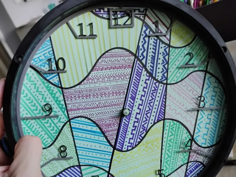 Clock Numbers/Border