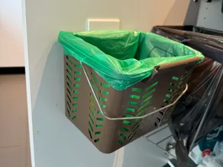Food bin holder/mount
