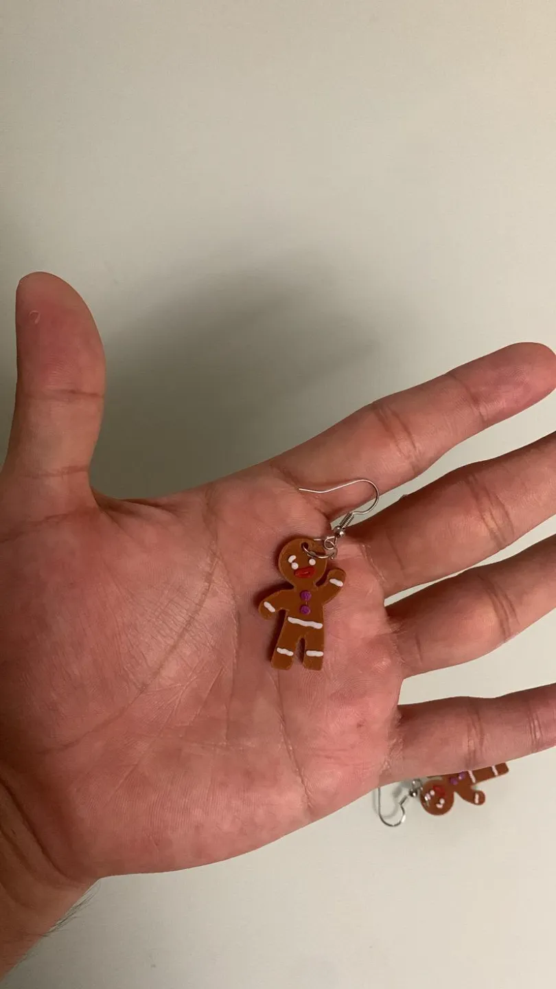 GINGY CHRISTMAS EARRINGS view 2