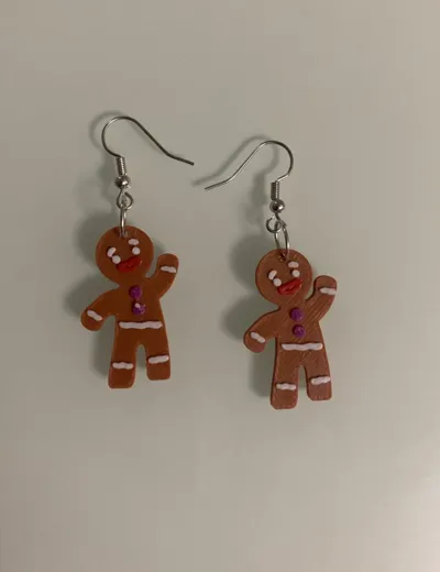 GINGY CHRISTMAS EARRINGS