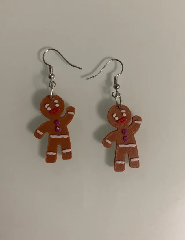 GINGY CHRISTMAS EARRINGS