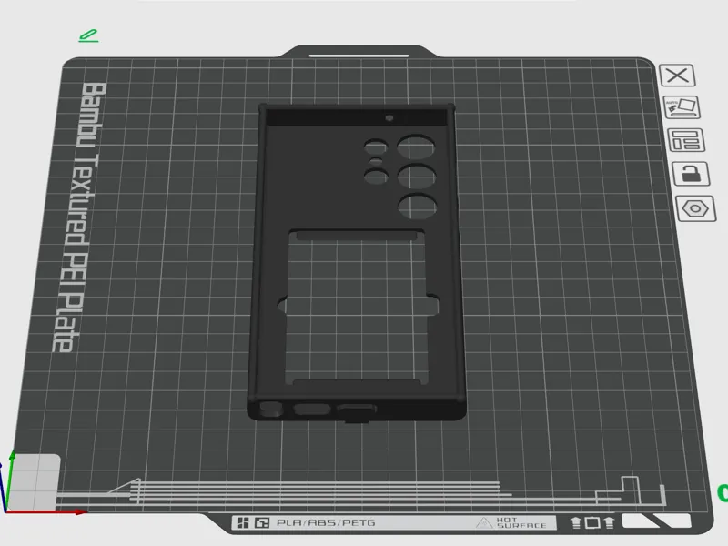 Samsung Galaxy s23 Ultra case with a dust cover v2