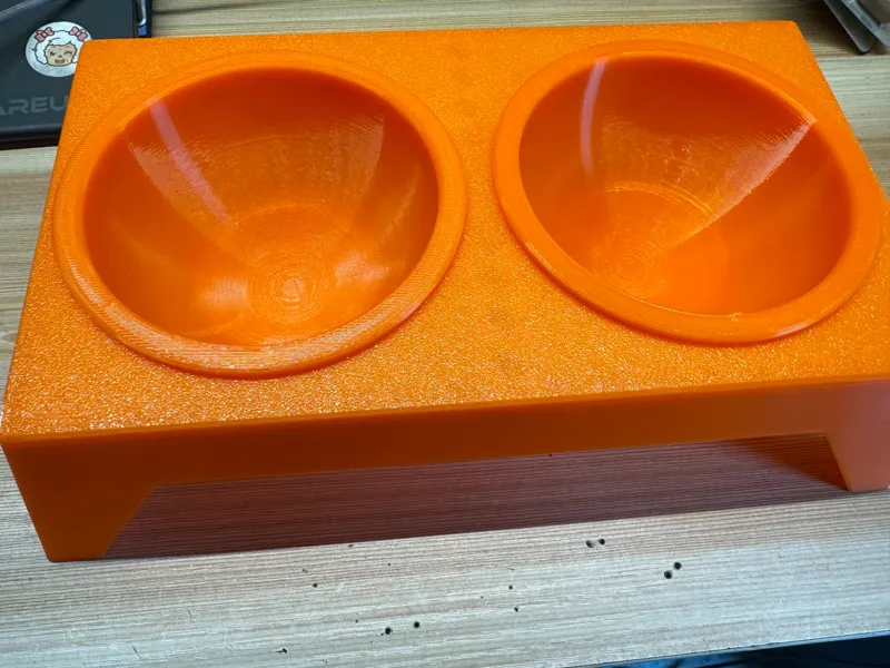 猫用颗粒物的碗 猫粮碗 双盆猫粮碗 猫咪吃饭碗 猫咪食盆  狗粮盆