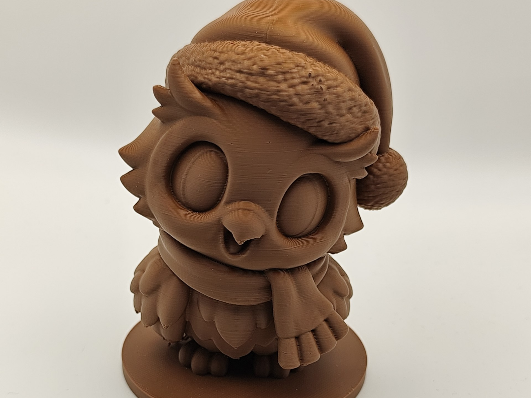 Weihnachts Eule 3D model