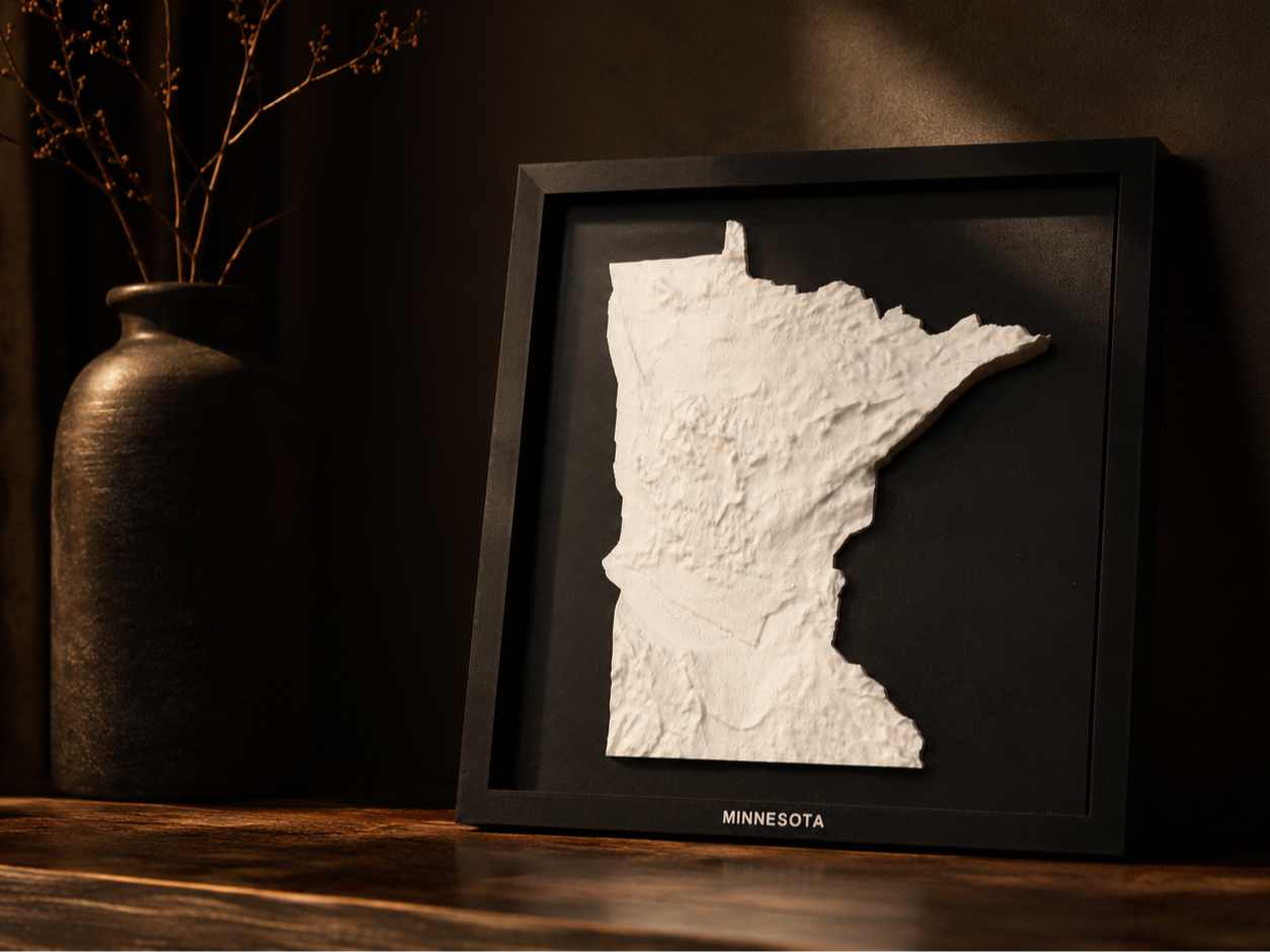 Topographical State maps