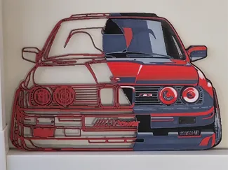 BMW E30 Hueforge