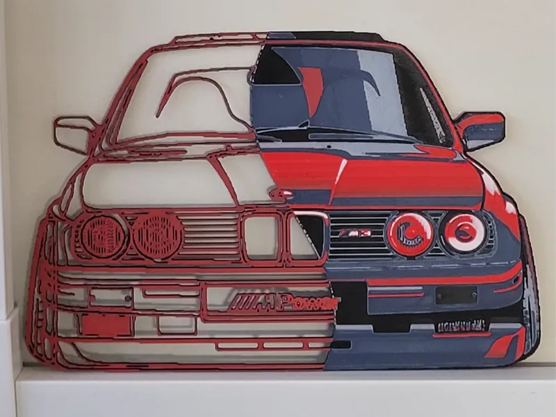 BMW E30 Hueforge