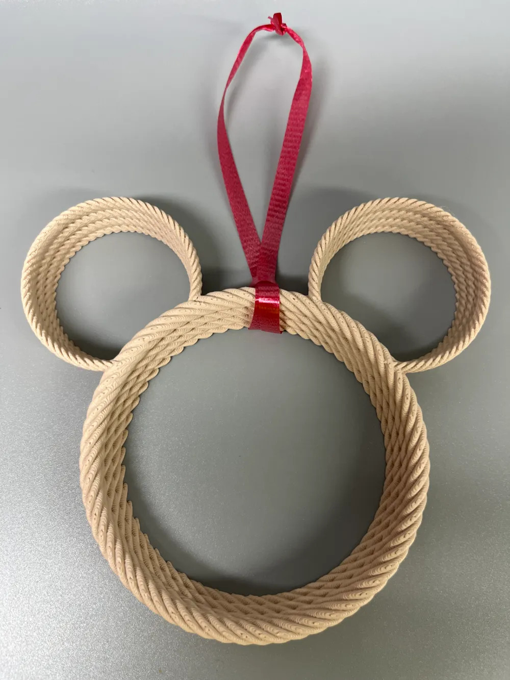 Mickey Mouse Rope Christmas Ornament by mike.pasquariello - MakerWorld