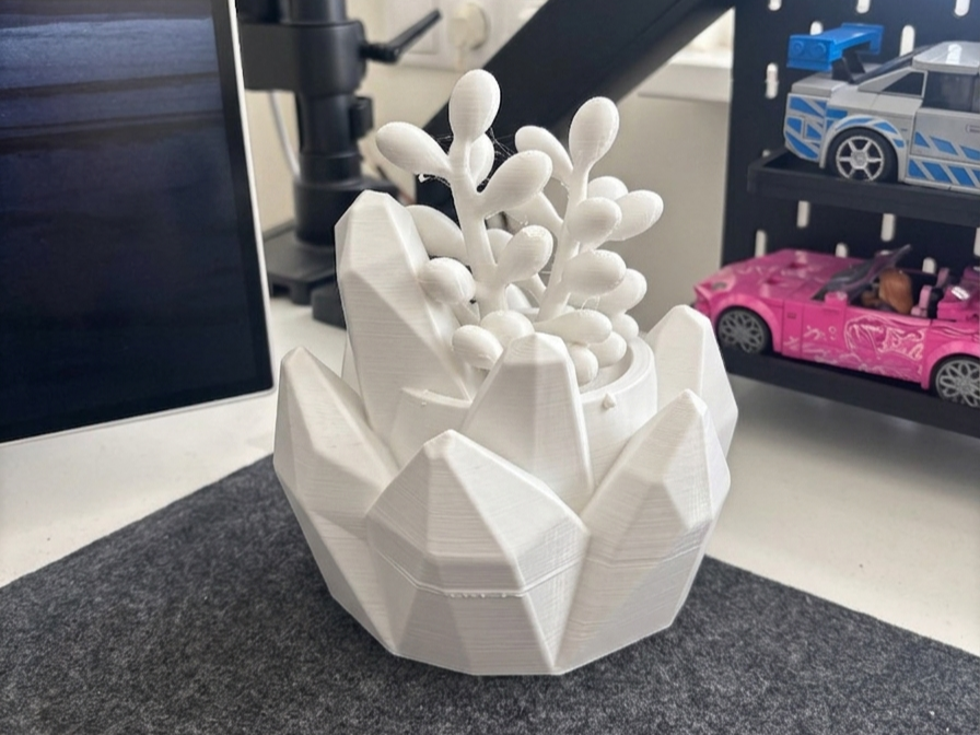 Crystal Succulent Planter | Geometric Decor