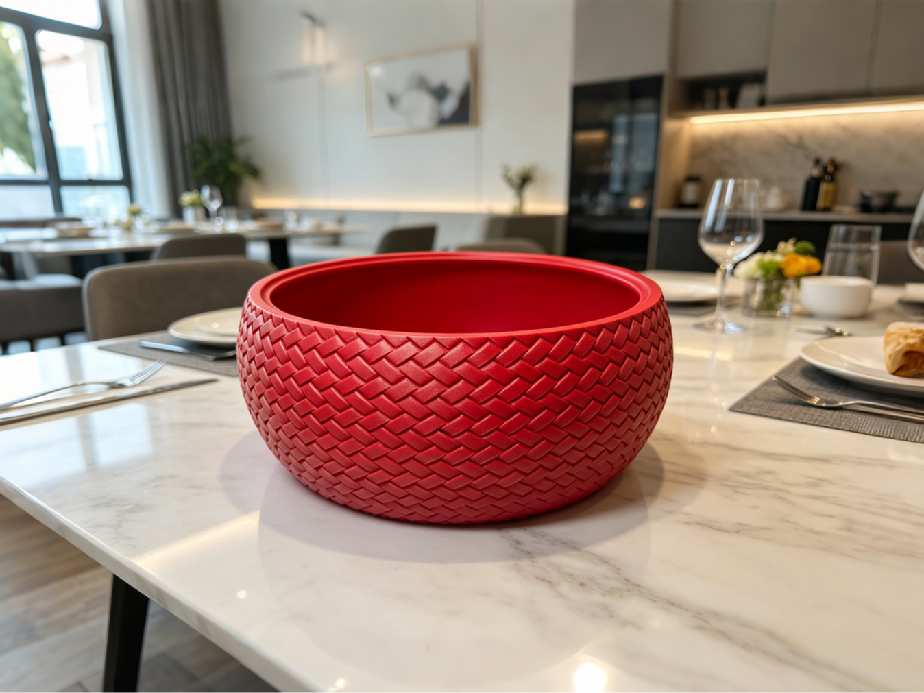 Miniatura 1 do modelo 3D 178mm可堆叠圆形收纳盒一(stackable circular storage box 1)