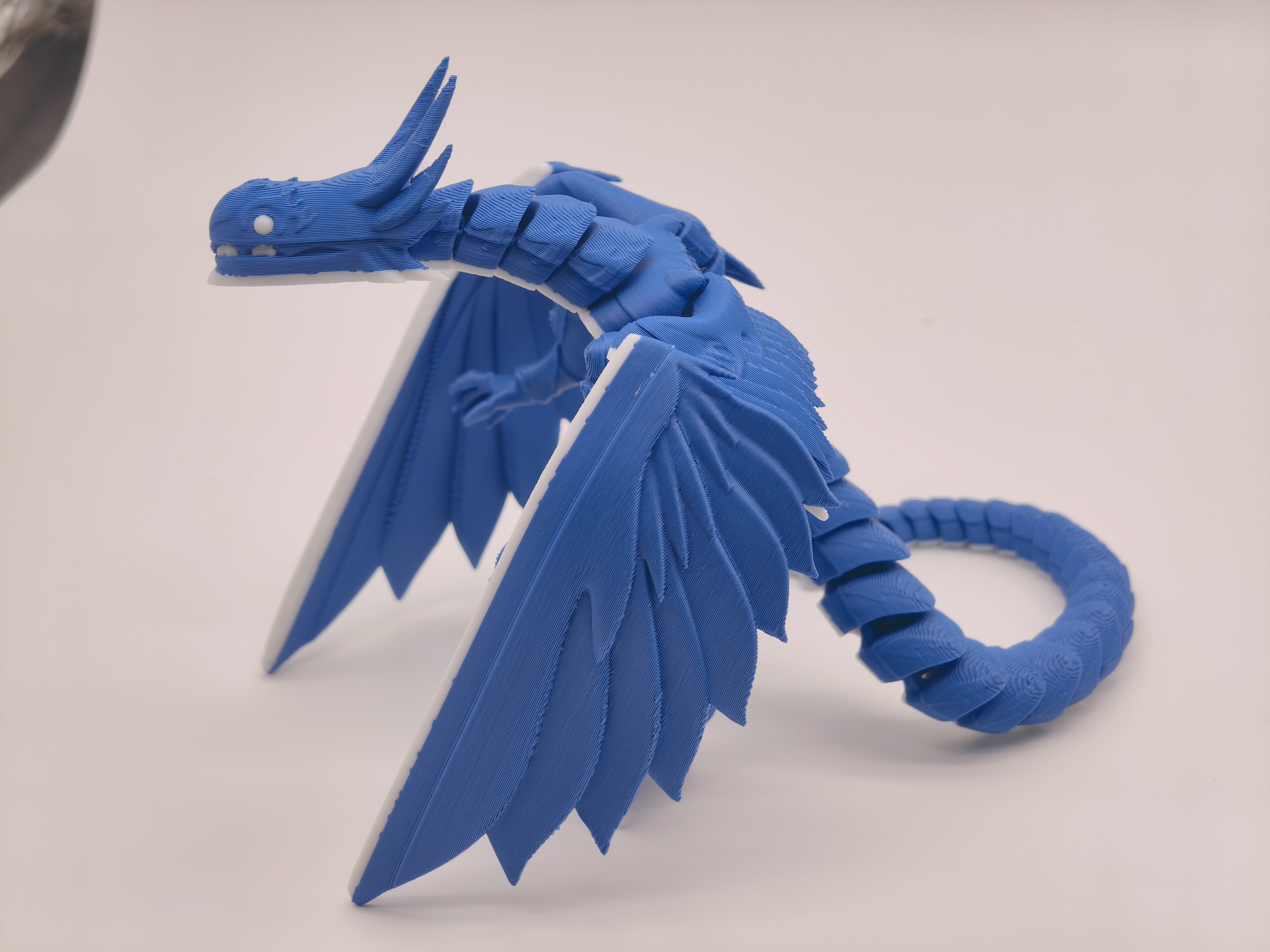 Miniatura 2 do modelo 3D 妖精的尾巴，黑龙，终焉黑羽，阿库洛诺基亚，无需支撑，mini可打