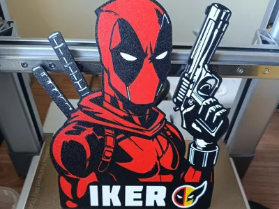 Deadpool With Customizable Text