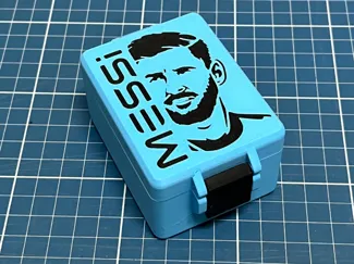 Caixa Pequena MESSI para figurinhas Copa 2026 
