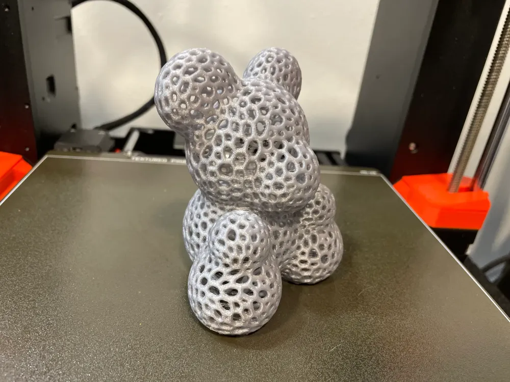 Voronoi Rose Bear by MM Figur - MakerWorld
