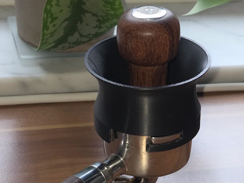KISS: tamp-through DeLonghi Dosing Funnel