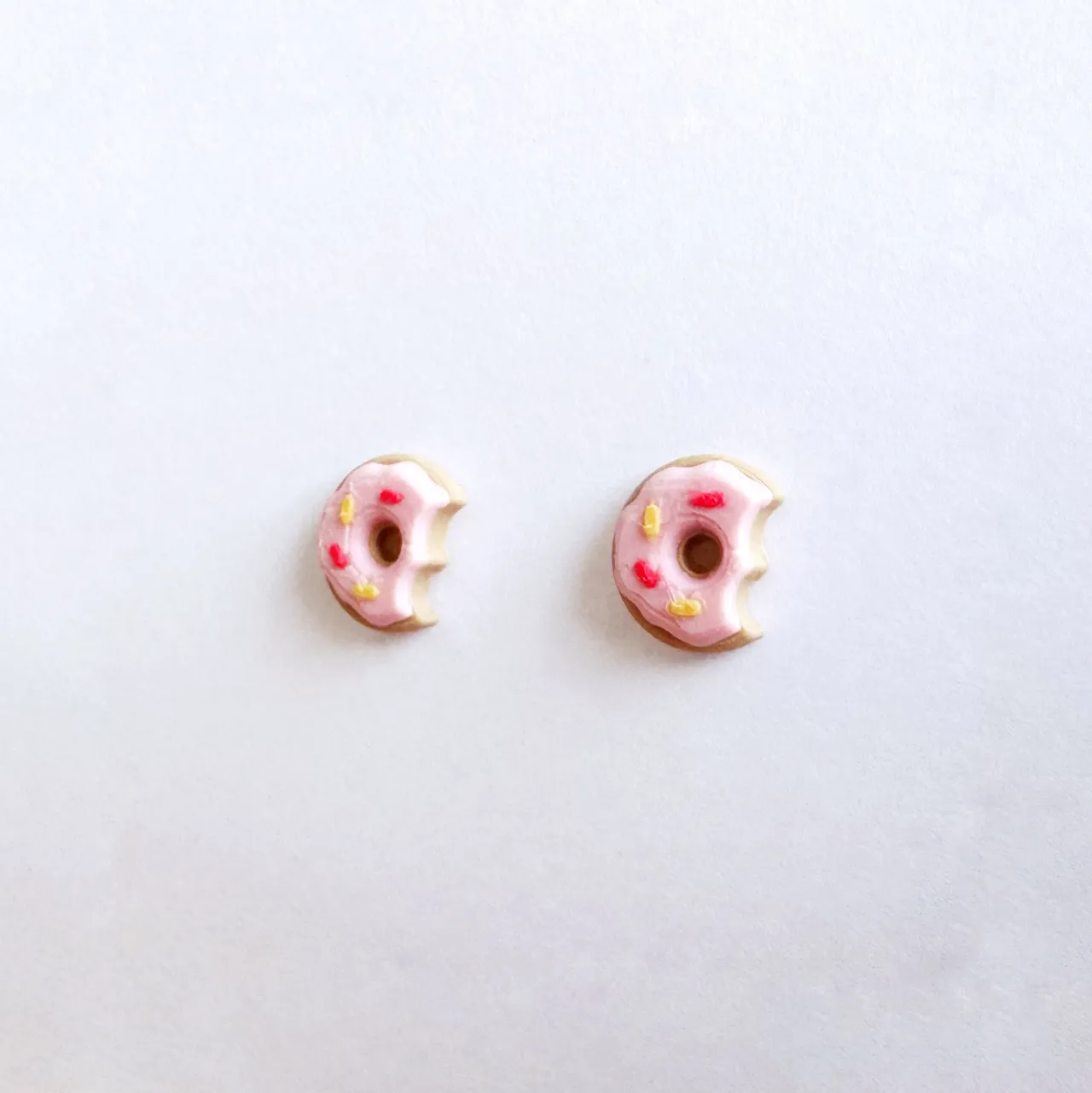 Chomped Donut Earrings view 2
