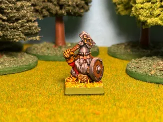 Supportless Classic FDM Dwarf Clansmen with Hammer