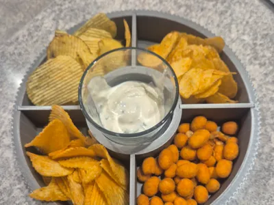 Snack and Dip / Beverage Bowl