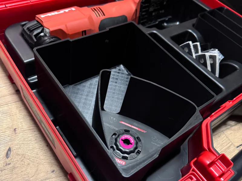 Hilti SMT 6-22 Multitool Koffer Einlagen Box Part2