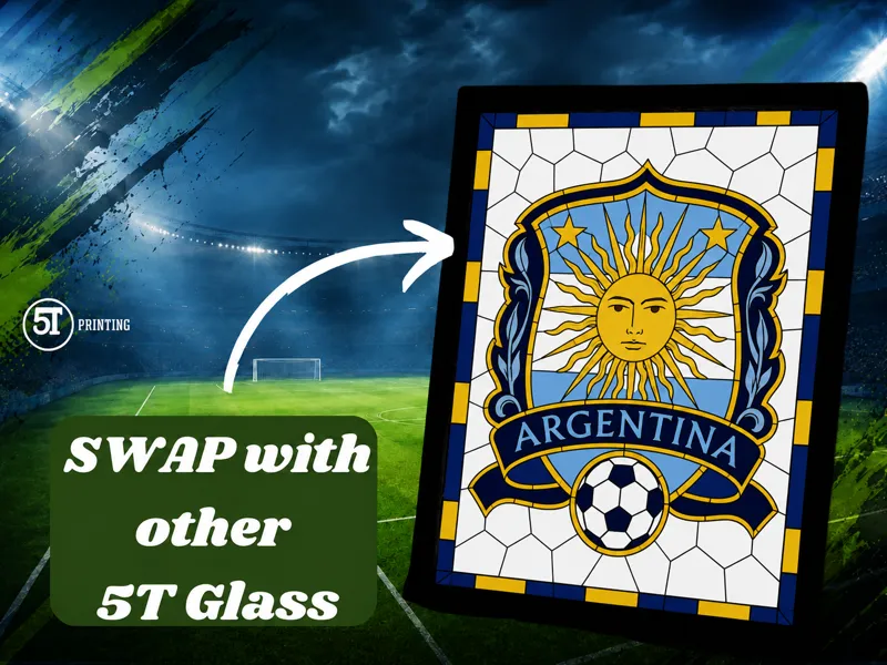 Argentina national team light (Swappable Glass)