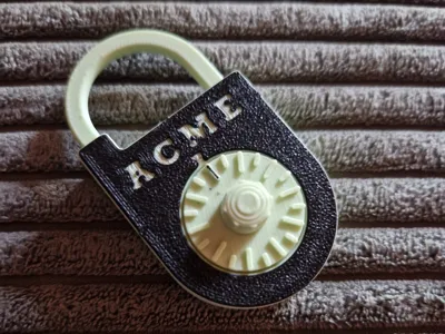 3-Digit Combination Lock by LoboCNC