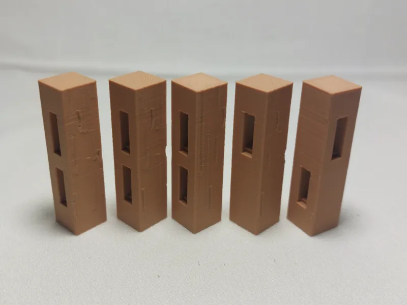 Modular Wooden Columns for DnD (OPENLOCK P7)