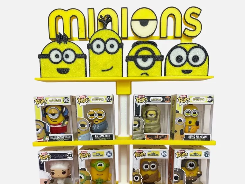 minions bitty pop display