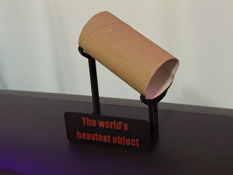The world’s heaviest object base