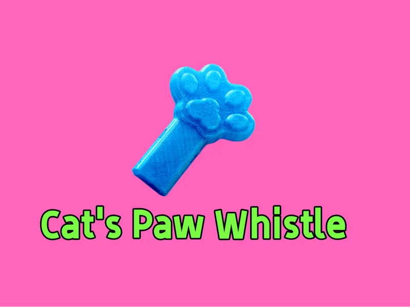 Cute Cat Paw Whistle（可爱猫爪口哨）