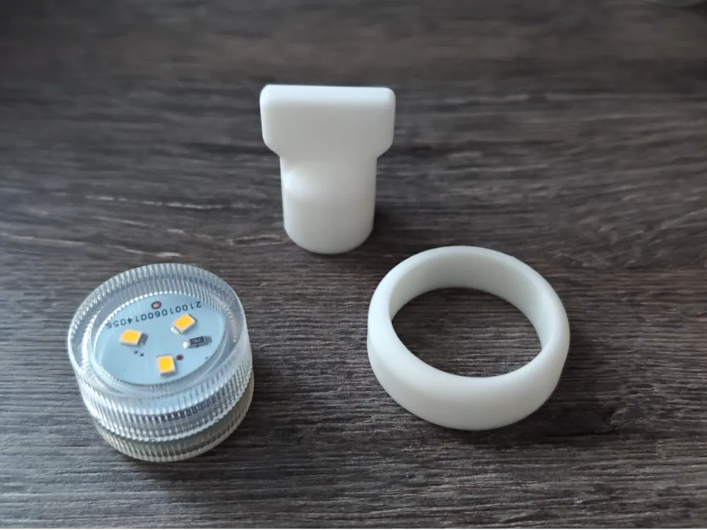 Tea Adapter LED Tea Light Adapter 30mm to 38mm by Berschder.mario - MakerWorld
