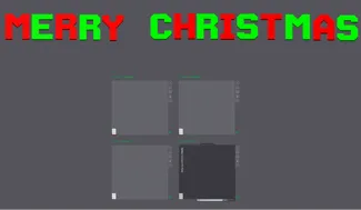 BIG BRICKS MERRY CHRISTMAS