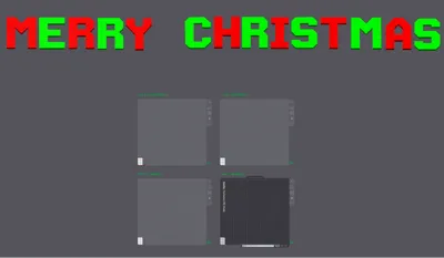 BIG BRICKS MERRY CHRISTMAS
