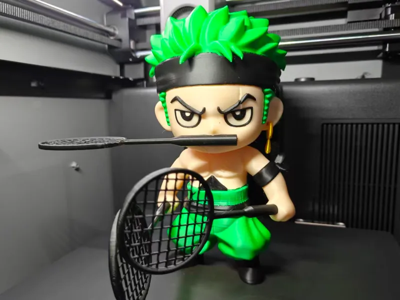 索隆 羽毛球 三刀流 海贼王 罗罗诺亚·佐罗 Roronoa Zoro