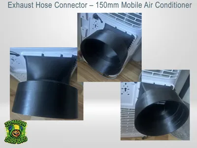 Exhaust Hose Connector – 150mm