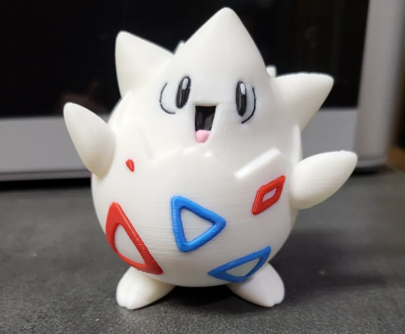 5 Color Togepi with pause for color swap (1 AMS)