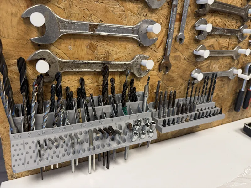 Modular Heavy-Duty Wall Hooks&Pins for ToolStorage